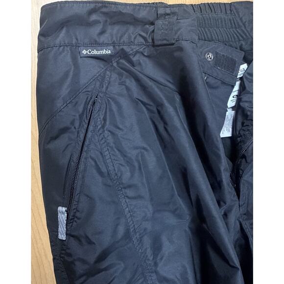 Columbia Black Ski Pants Size XL Men’s Water Proof Zipper Pockets Outdoor Wear - Picture 11 of 15